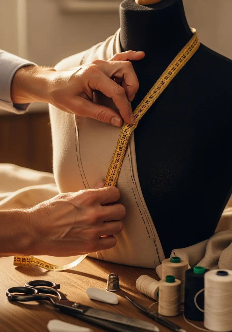 خياطة يدوية دقيقة